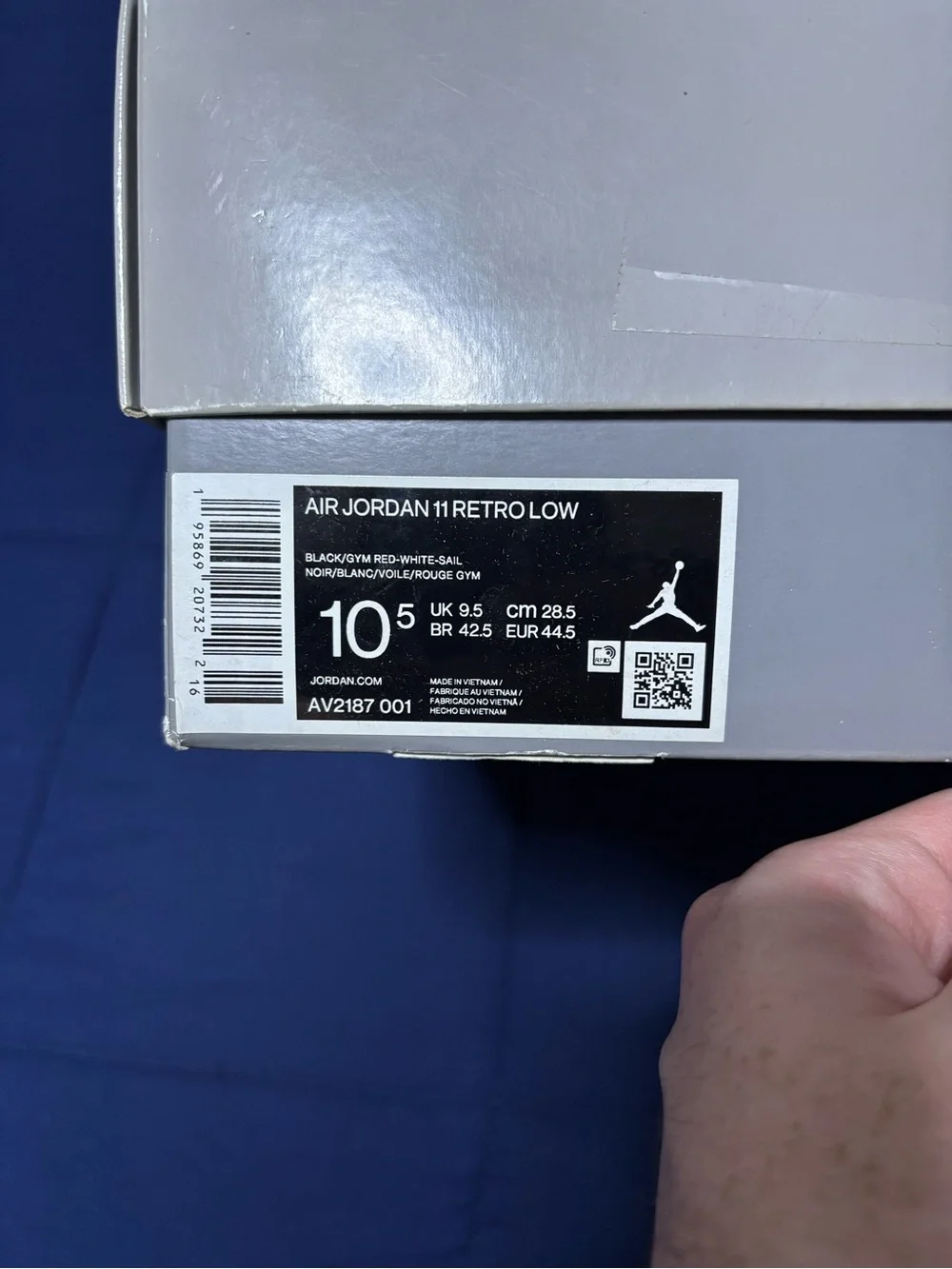 Jordan 11 Retro High Cool Grey 2021 Size 10.5